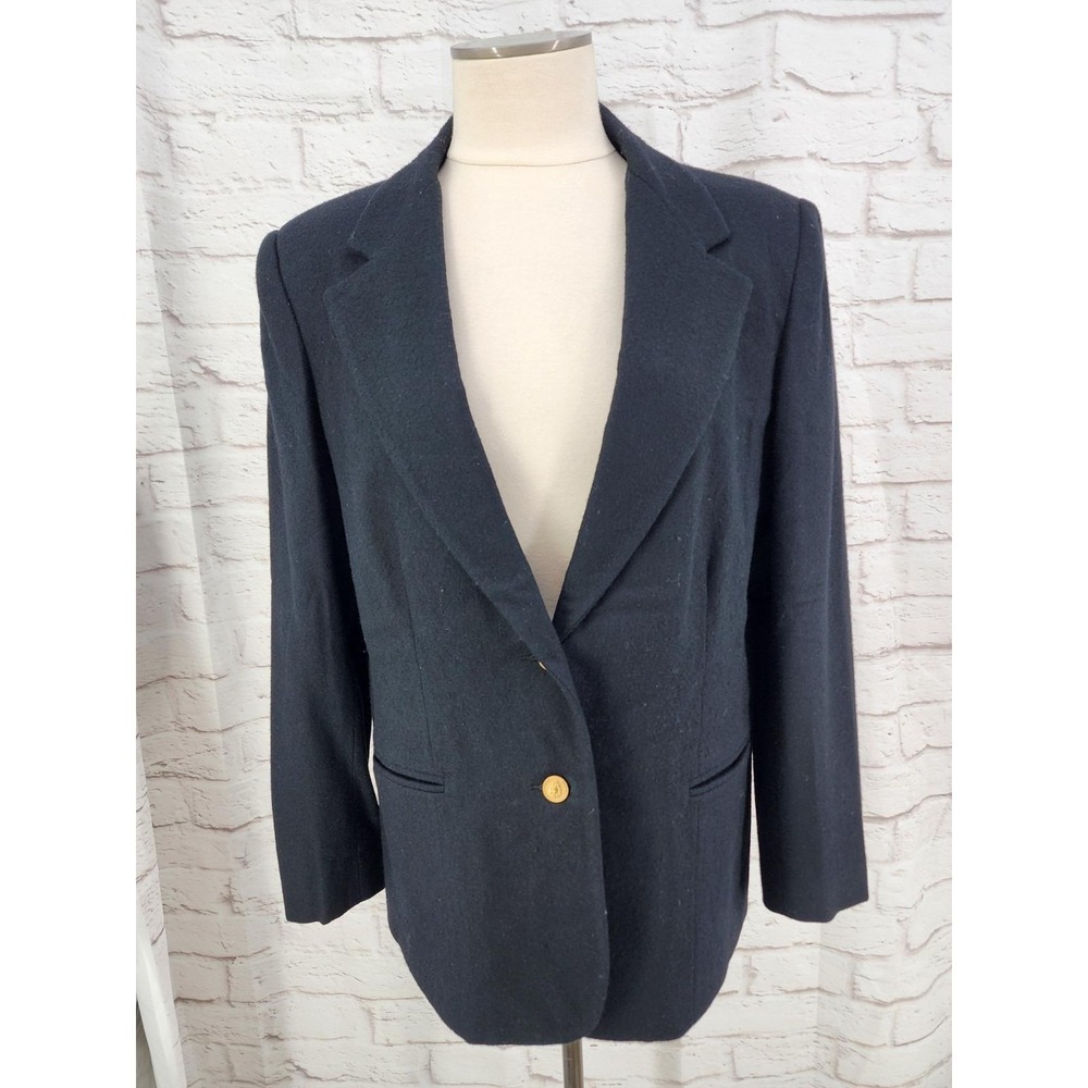 Vintage Radcliffe Wool Blazer Jacket Career Chic Classic Minimalist Size Large?